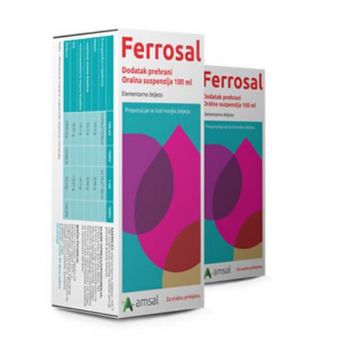 Amsal Ferrosal suspenzija 100ml