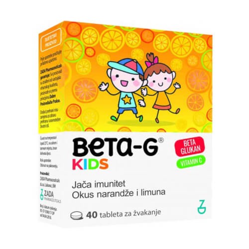 Zada Beta G kids tablete za žvakanje a40