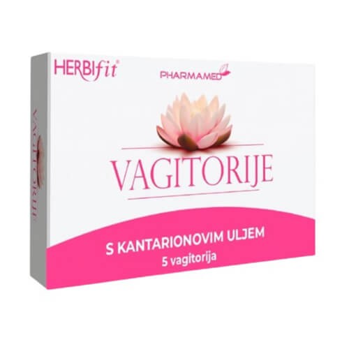 Pharmamed Herbifit vaginalete sa kantarionovim uljem 5 vaginaleta