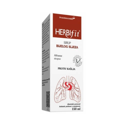 Pharmamed Herbifit Bijeli sljez sirup 150ml