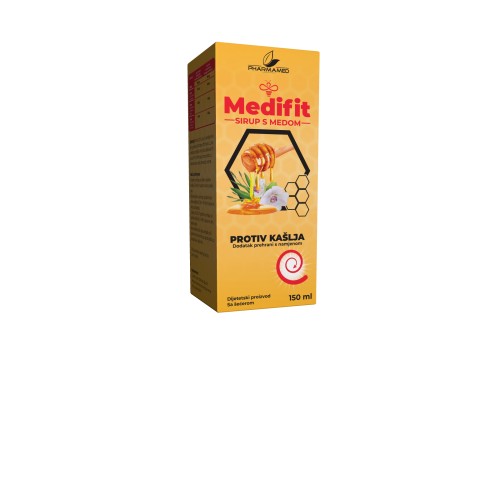 Pharmamed  Medifit sirup s medom protiv kašlja 150ml