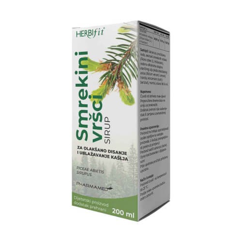 Pharmamed Herbifit Smrekini vršci sirup 200ml