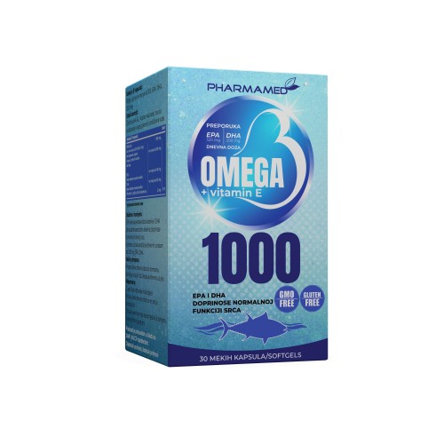 Pharmamed  Omega-3 1000 meke kapsule a30