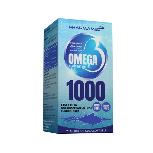 Pharmamed  Omega-3 1000 meke kapsule a75