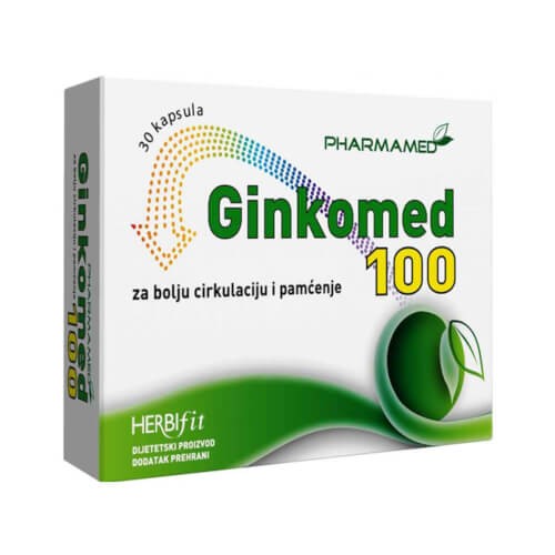 Pharmamed Ginkomed 100 30 kapsula