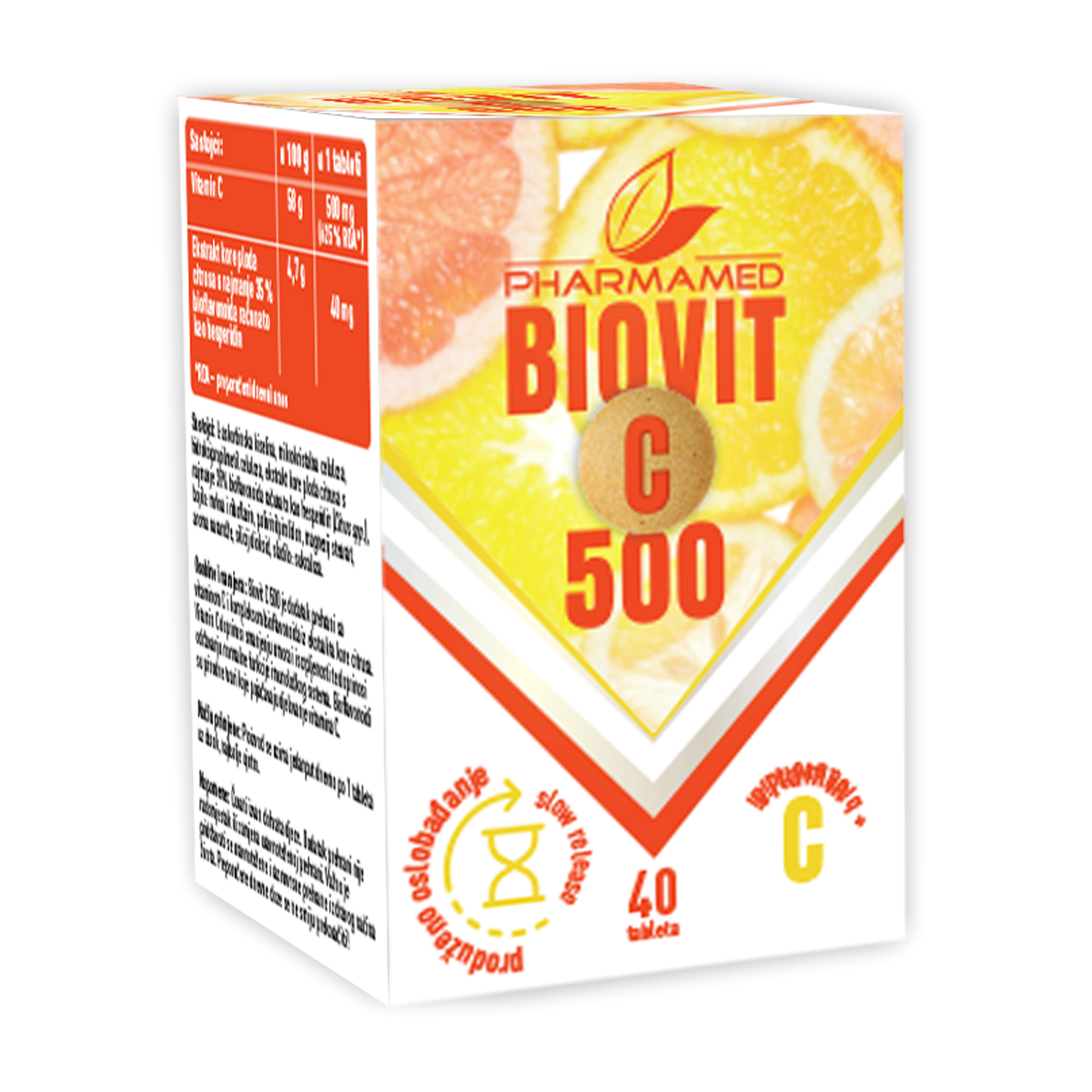 Pharmamed Biovit C 500 tablete a40