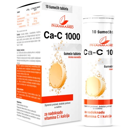 Pharmamed Ca-C 1000 šumeće tablete a10