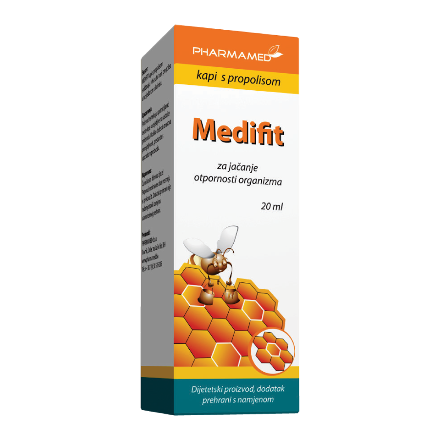 Pharmamed Medifit kapi s propolisom 20 ml