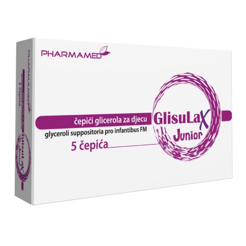 Pharmamed GlisuLax Junior čepići glicerola za djecu a5