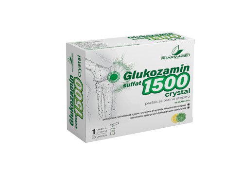 Pharmamed  Glukozamin sulfat 1500 mg crystal prašak za oralnu otopinu a20