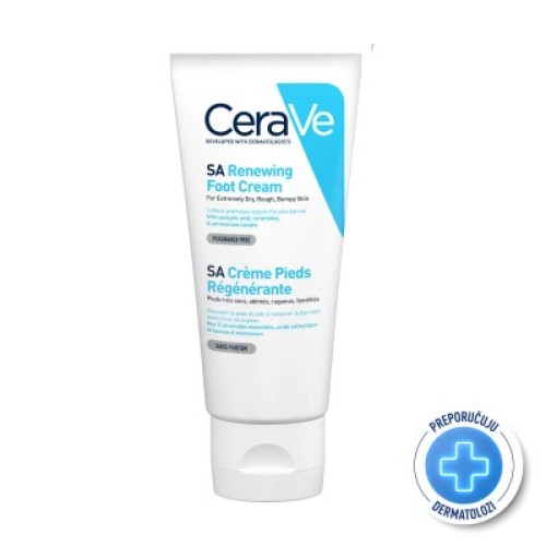 CeraVe Sa obnavljajuća krema za stopala 88ml