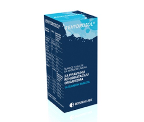 Bosnalijek REHYDROSOL®  šumeće tablete sa aromom limuna     a16