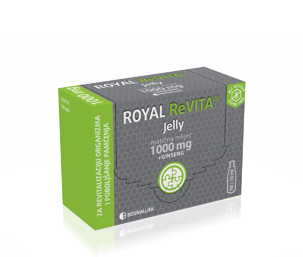 Bosnalijek ROYAL ReVITA JELLY , suspenzija, 1000 mg a10 - MATIČNA MLIJEČ + GINSENG
