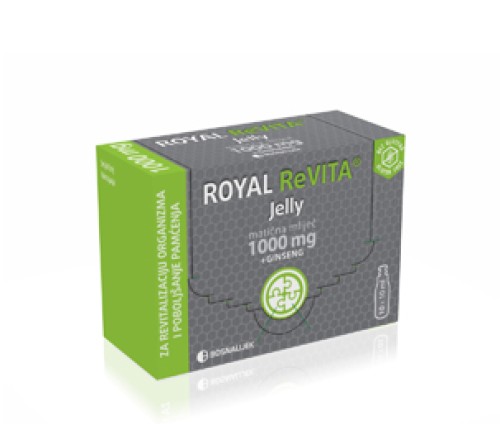 Bosnalijek ROYAL ReVITA JELLY , suspenzija, 1000 mg a10 - MATIČNA MLIJEČ + GINSENG