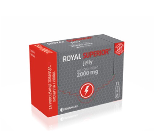 Bosnalijek ROYAL SUPERIOR JELLY , suspenzija, 2000 mg - MATIČNA MLIJEČ