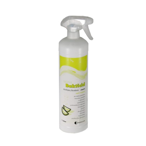 Bosnalijek BAKTICID OTOPINA 1L, Dezinficijens/dezodorans miris limuna ---  etanol 96 %, izopropanol