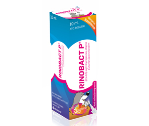 Bosnalijek RINOBACT P, sprej za nos, otopina, (0,5+0,5) mg/ml ksilometazolin, lizozim -- Bezreceptni lijek