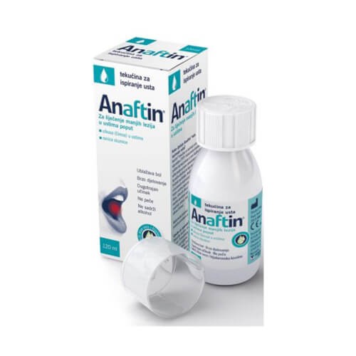 Berlin Chemie Anaftin rastvor za ispiranje usta 120ml