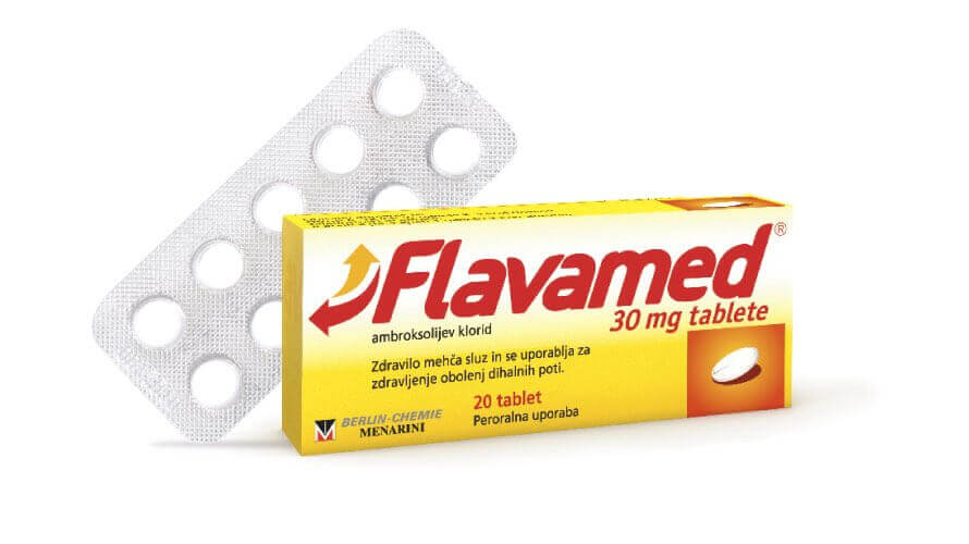 Berlin Chemie Flavamed tablete 30 mg ambroksolklorid -Bezreceptni lijek
