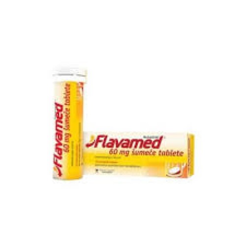 Berlin Chemie Flavamed forte 60 mg šumeće tablete - ambroksolklorid -Bezreceptni lijek