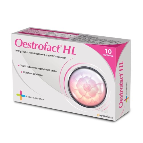 Pharmanova  Oestrofact HL 10 vagitorija