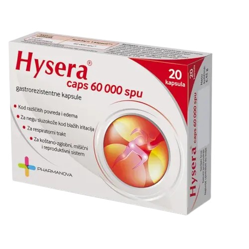 Pharmanova HYSERA 60000 spu 20 kapsula