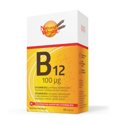 Natural Wealth Vitamin B12 60 kapsula
