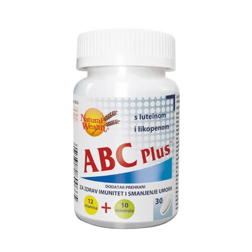 Natural Wealth ABC Plus tablete 30 tableta
