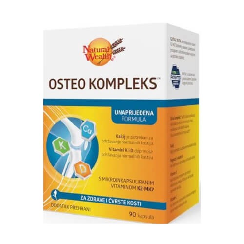 Natural Wealth Osteo kompleks 90 kapsula