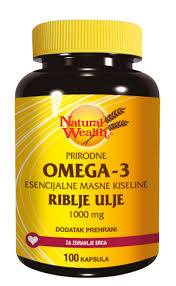 Natural Wealth OMEGA-3 1000mg kapsule a 100