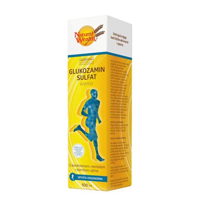Natural Wealth GLUKOZAMIN SULFAT KREMA 100 ML