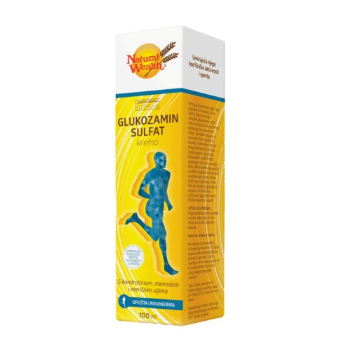 Natural Wealth GLUKOZAMIN SULFAT KREMA 100 ML
