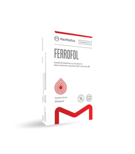 MaxMedica Ferrofol kapsule a 30