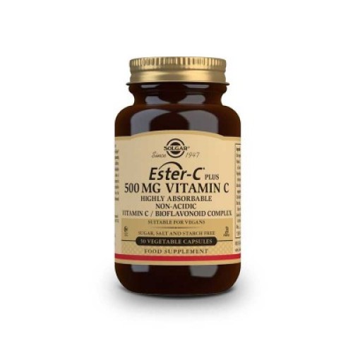 SOLGAR Ester-C® Plus 500mg cps a50