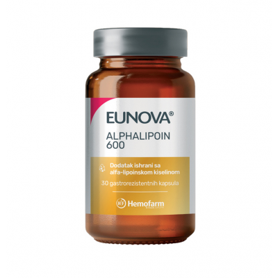 Eunova Alphalipoin 600mg 30 kapsula