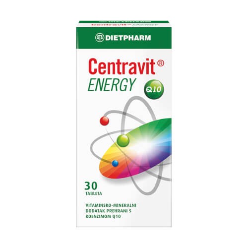 Dietpharm Centravit Energy tablete 30 tableta