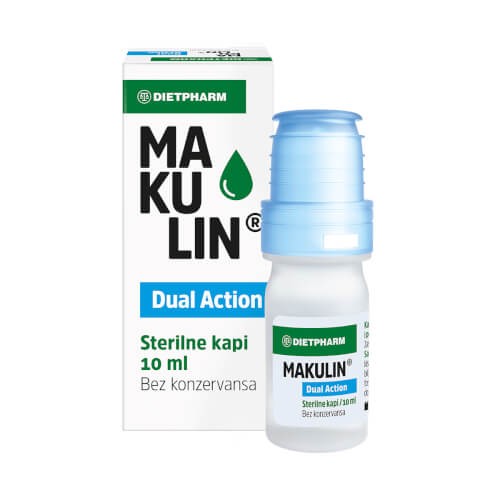 Dietpharm Makulin Dual Action kapi za oči 10ml