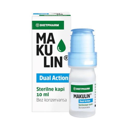 Dietpharm Makulin Dual Action kapi za oči 10ml