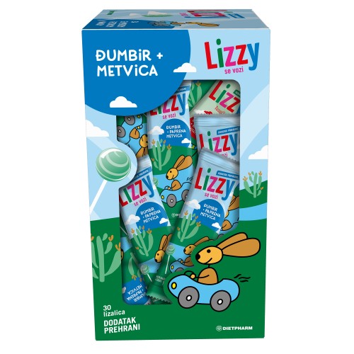 Dietpharm Lizzy se vozi lizalica a1 komad