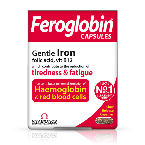 VITABIOTICS FEROGLOBIN kapsule a 30