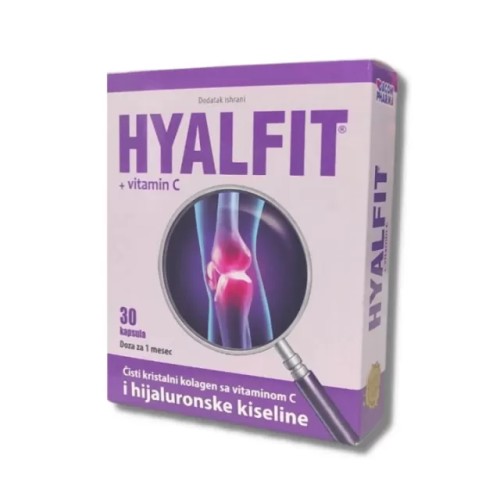 Hyalfit+vitamin C kapsule 30 kapsula
