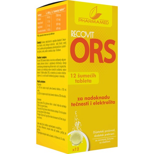 Pharmamed RECOVIT ORS šumeće tablete a12
