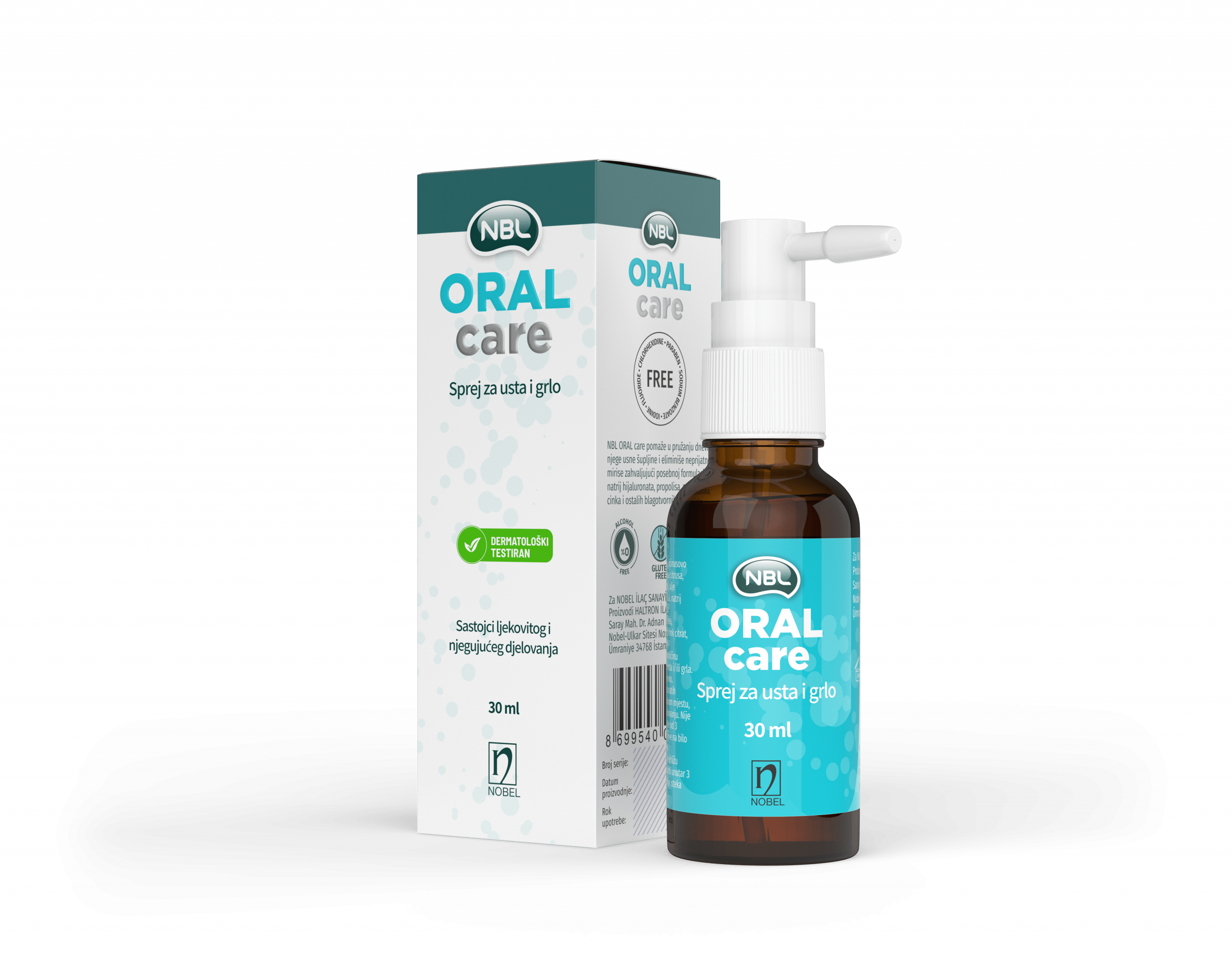 NBL SPREJ ZA USTA I  GRLO 30ml