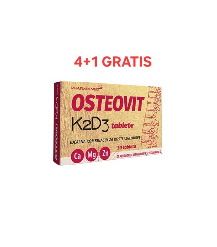 Pharmamed Osteovit K2D3 A 30 tableta  4+1 GRATIS