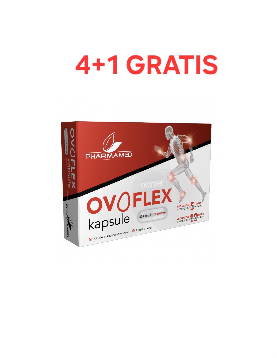 Pharmamed Ovoflex kapsule a30 4+1 GRATIS