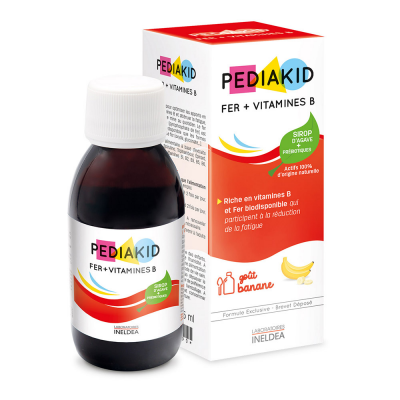 PEDIAKID® Fer + vitamini B sirup 125ml