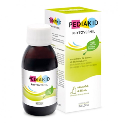 PEDIAKID® Phytovermil - Dječiji sirup protiv crijevnih parazita 125ml
