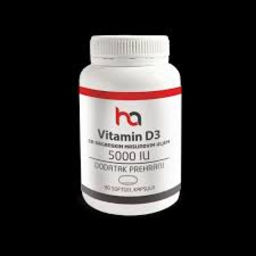 HA Company Vitamin D3 5000IU 90 kapsula