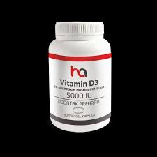 HA Company Vitamin D3 5000IU 90 kapsula