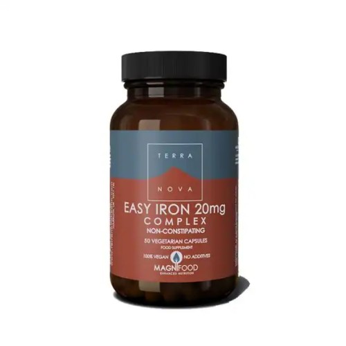 Terranova Željezo Easy iron kompleks 20 mg kapsule a50